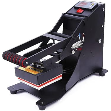 熱転写プレス機 青 40cm x 50cm 業務用プレス機